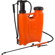 Stocker Drucksprüher Rückenspritze 12 L orange/schwarz