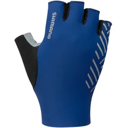 SHIMANO Fahrrad-Handschuhe ADVANCED, Navy M