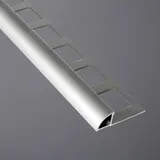 Viertelkreisprofil Aluminium silber 10mm / 2.5m kaufen