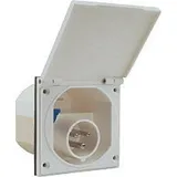 Brunner 321024 Fawo Caravan-Einspeisungsstecker CEE creme