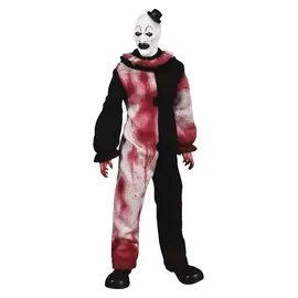 Mezco Toys Terrifier Actionfigur 1/12 Art the Clown Deluxe Edition 17 cm
