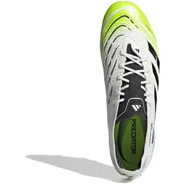 adidas Predator Elite FG Herren Ftwr White/Core Black/Lucid Lemon 45 1/3