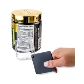 CARSON MagniFlip Plus 2,5x/5x/7x Taschenlupe mit Schutzhülle (GN-44)