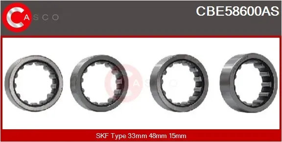 CASCO Lager cbe58600as für Fiat