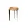 SIT Möbel Beistelltisch Gelb Mangoholz 40 x 40 x 56 cm