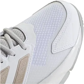 adidas Courtjam Control 3 Cloud White / Iron Metallic / Lucid Red 38