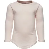 hummel Ella langarm Baby-Strampler mauve chalk 86