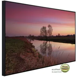 papermoon Infrarotheizung »EcoHeat - Fluss durch Feld«, Matt-Effekt - bunt