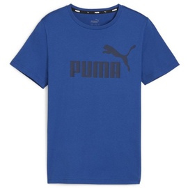 Puma T-Shirt »ESS LOGO TEE B«, blau