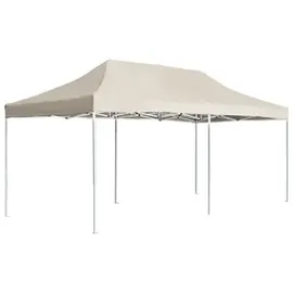 vidaXL Profi-Partyzelt faltbar 3 x 6 m creme