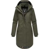 Ragwear Funktionsmantel Jannisa grün 4XL