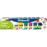 Pelikan Tempera Farben 6 St. 25 ml mehrfarbig