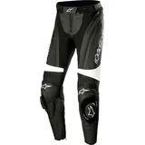 Alpinestars Stella Missile V3, Lederhose Damen Schwarz/Weiß - 42
