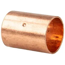 IBP Bänninger Kupfer-lötfitting Schiebemuffe Mit Anschlag I/i - Typ 5270, Dvgw - 22 Mm