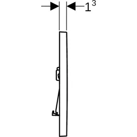 Geberit Sigma01 Betätigungsplatte 115.660.11.1