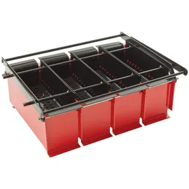 DEMA Brikettpresse 4-Fach Quattro – Papierbrikettpresse, Papierpresse für umweltfreundliche Brennstoffe