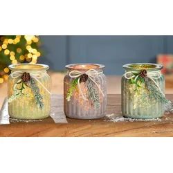 Gilde Glas Windlicht Caletta 25979