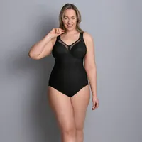 Anita Clara Body, figurformend, stützend, für Damen, SCHWARZ, 75E