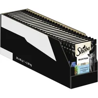Sheba Portionsbeutel Nassfutter für Katzen Selection in Sauce mit