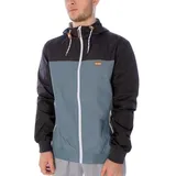 Iriedaily Regenjacken Herren Schwarz/Silber S
