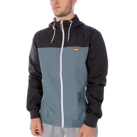 Iriedaily Regenjacken Herren Schwarz/Silber S