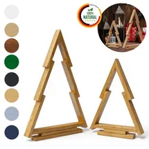 Floranica Tannenbaum 2er-Set Natur