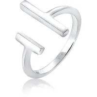 Elli Ring Damen Geo Stab Minimal in 925 Sterling Silber