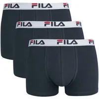 Fila Boxer (3er Pack) mit elastischem Logobund blau S