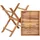 House Nordic Ronda Braun Teak 49,5 x 39 x 29 cm