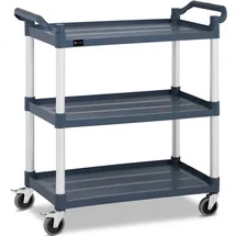 Royal Catering Servierwagen Teewagen Küchenwagen Gastro 3 Borde 4 Räder bis 150 kg