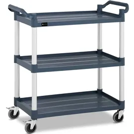 Royal Catering Servierwagen Teewagen Küchenwagen Gastro 3 Borde 4 Räder bis 150 kg