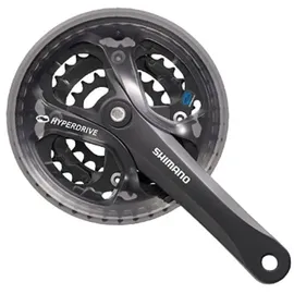 Shimano Tretlager 7/8-Gang ACERA FC-M361 Schwarz Kurbelarmlänge 170 mm