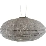 lumiz Lampion Kunststoff Ø 40/H27 cm Solar LED braun
