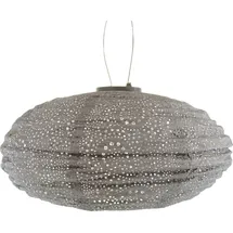 lumiz Lampion Kunststoff Ø 40/H27 cm Solar LED braun
