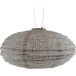 lumiz Lampion Kunststoff Ø 40/H27 cm Solar LED braun