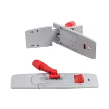 FloorStar Mopphalter Klapphalter 50 cm Grau-Rot