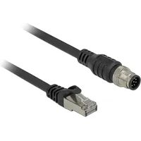 DeLock 84922 Netzwerkkabel schwarz 1 m