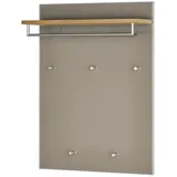 Möbel Kraft Garderobenpaneel Duna 80 x 109 x 27 cm Beige