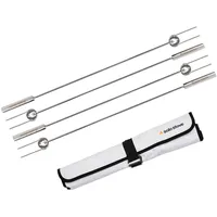 Solo Stove Grillspieße 4 Stück Edelstahl Silber/Weiß
