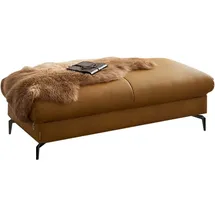 W.Schillig Polsterhocker Leder 141 x 42 x 70 cm Gelb