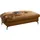 W.Schillig Polsterhocker Leder 141 x 42 x 70 cm Gelb