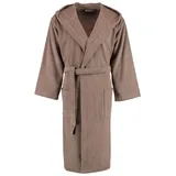 Rhomtuft Bademantel Baronesse taupe M
