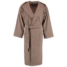 Rhomtuft Bademantel Baronesse taupe M