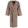 Rhomtuft Bademantel Baronesse taupe M
