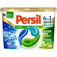 Persil Universal 4in1 Discs, 44 (1 x 44 Waschladungen), Vollwaschmittel mit Tiefenrein-Plus Technologie und langanhaltender Frische, Waschmittel für leuchtende Farben