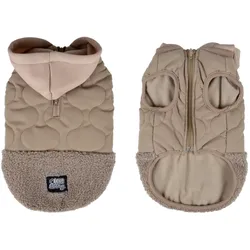Hundejacke Mantel Hund beige Gr. L