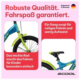 coolmobility gmbh S'cool XXlite 18 Zoll RH 28 cm blau