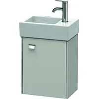 Duravit Brioso Waschtischunterbau BR4049R1007 364x239mm, Betongrau Matt, Tür rechts,