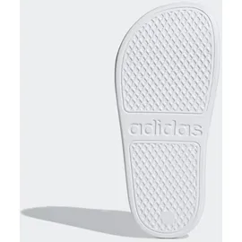 adidas Aqua Adilette Kids Cloud White / Silver Metallicallic / Cloud White 28