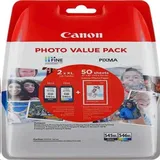 Canon PG-545XL schwarz + CL-546XL CMY